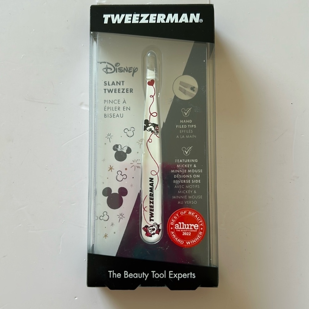 Tweezerman Disney's Mickey Mouse & Minnie Mouse  Slant Tweezer